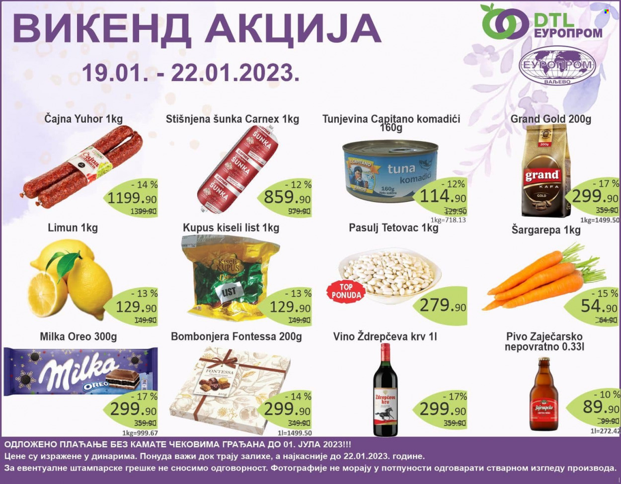 Europrom katalog - 19.01.2023 - 22.01.2023. Stranica 1