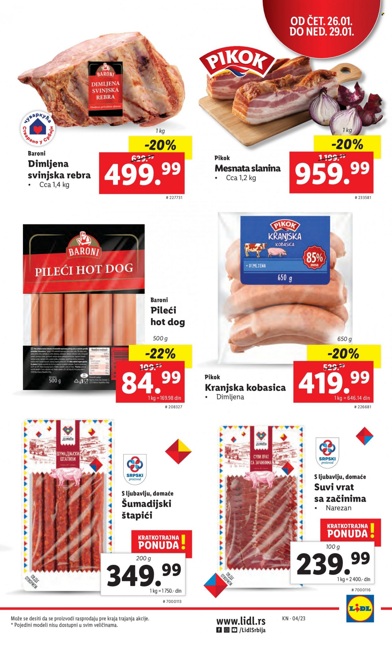 Lidl katalog - 26.01.2023 - 01.02.2023. Stranica 15
