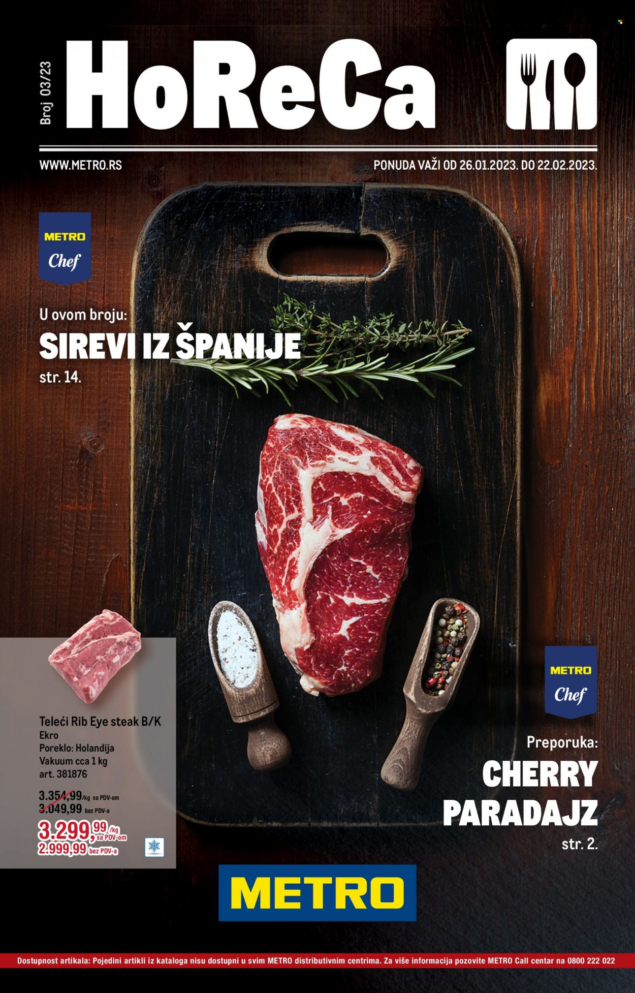 Metro katalog - 26.01.2023 - 22.02.2023. Stranica 1