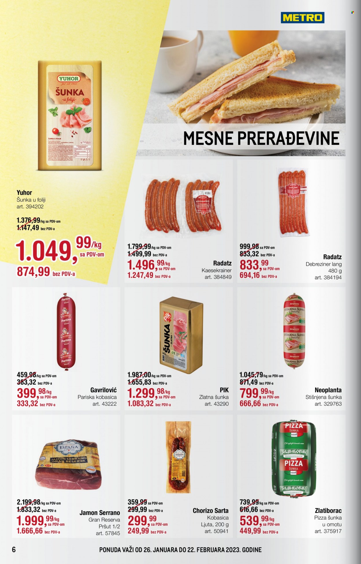 Metro katalog - 26.01.2023 - 22.02.2023. Stranica 6