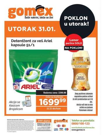 Gomex katalog - 31.01.2023 - 31.01.2023.