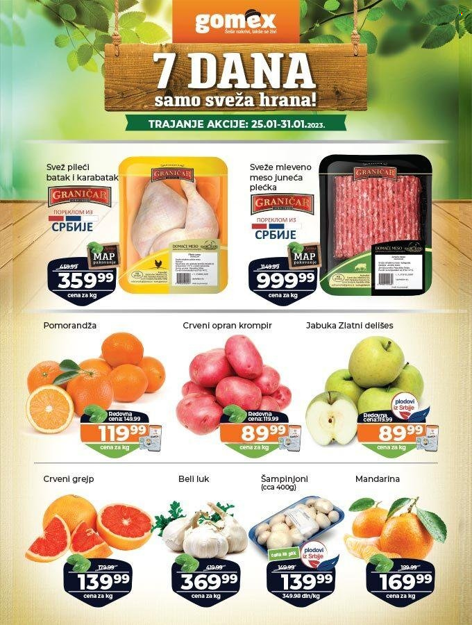 Gomex katalog - 25.01.2023 - 31.01.2023. Stranica 1