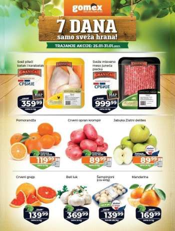 Gomex katalog - 25.01.2023 - 31.01.2023.