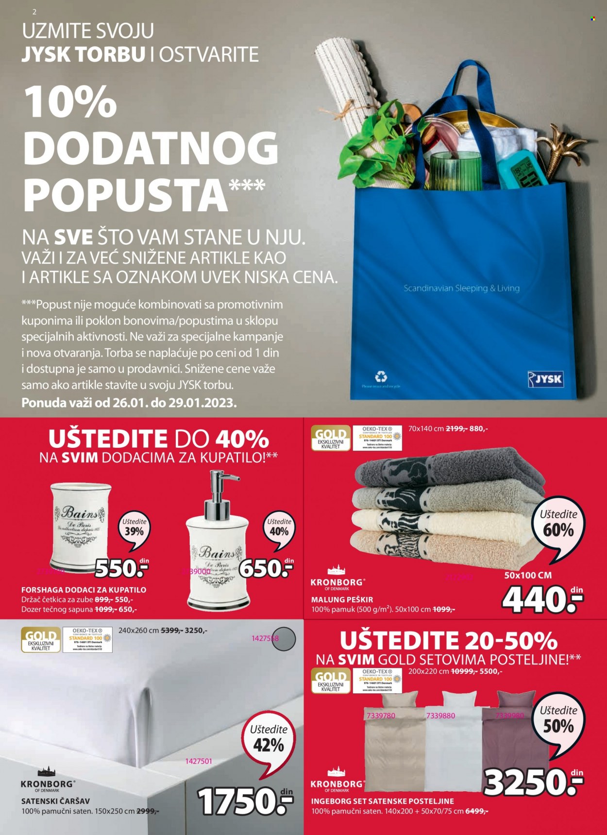 JYSK katalog - 26.01.2023 - 08.02.2023. Stranica 2