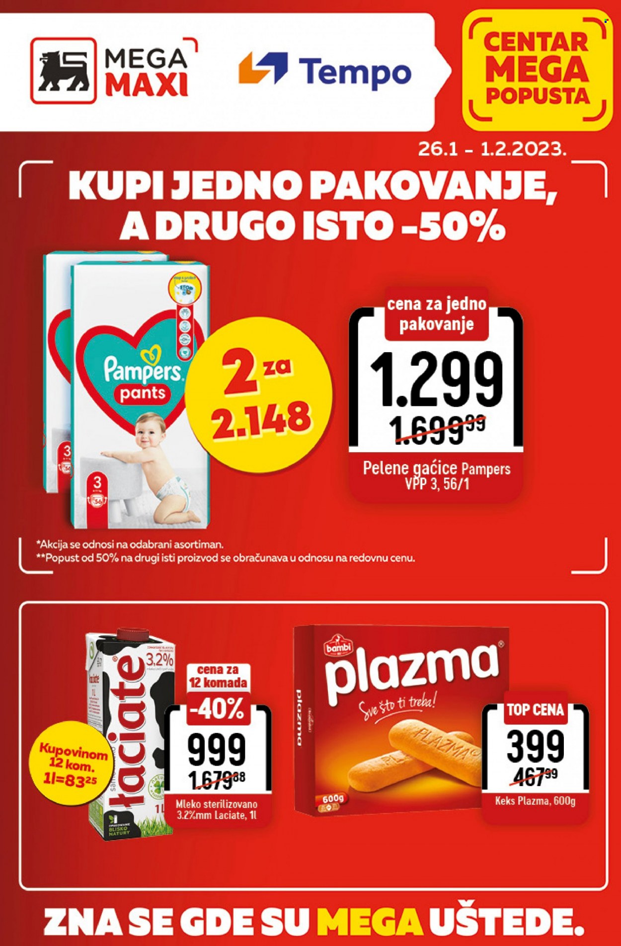 Mega Maxi katalog - 26.01.2023 - 01.02.2023. Stranica 1