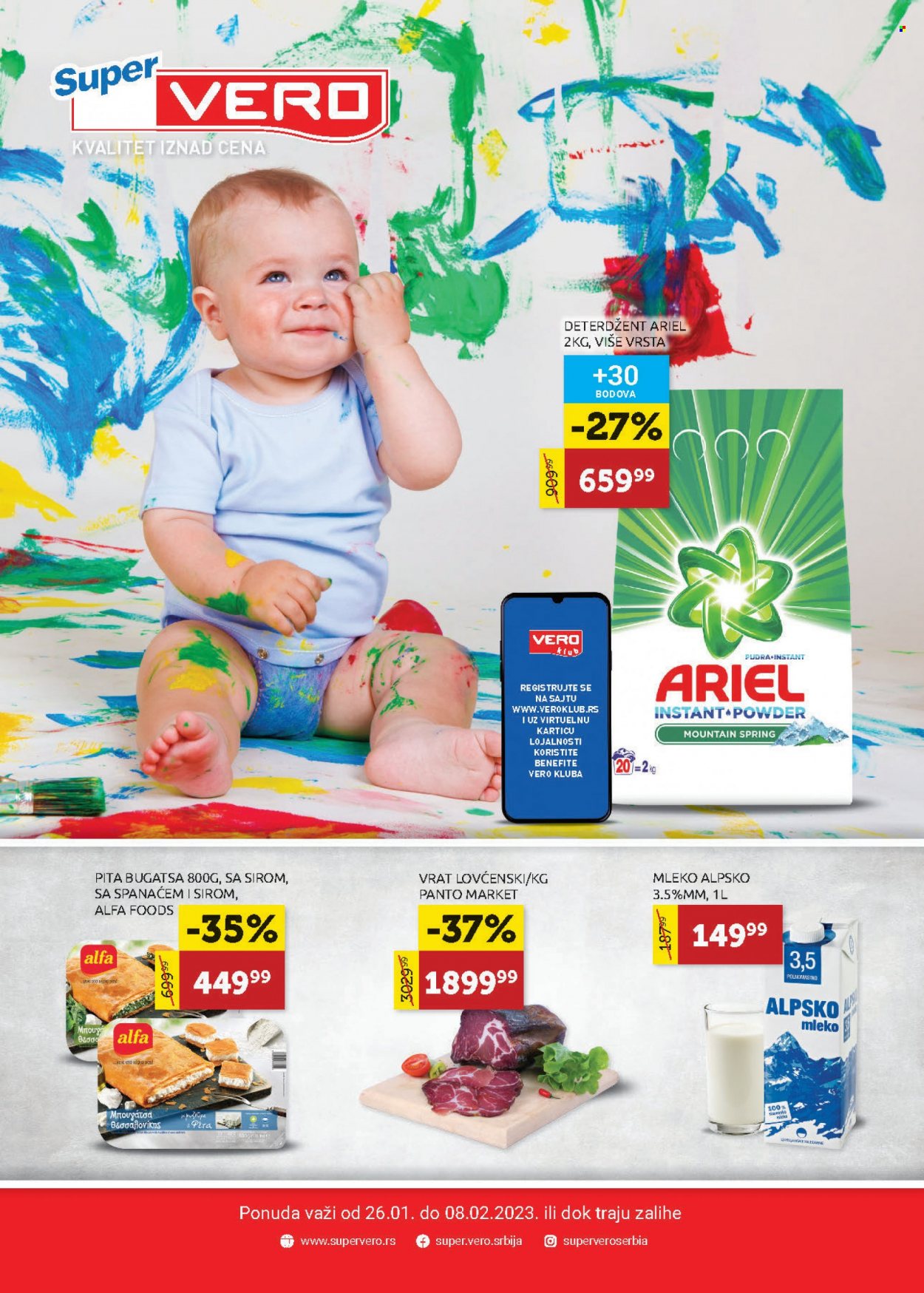 SuperVERO katalog - 26.01.2023 - 08.02.2023. Stranica 1