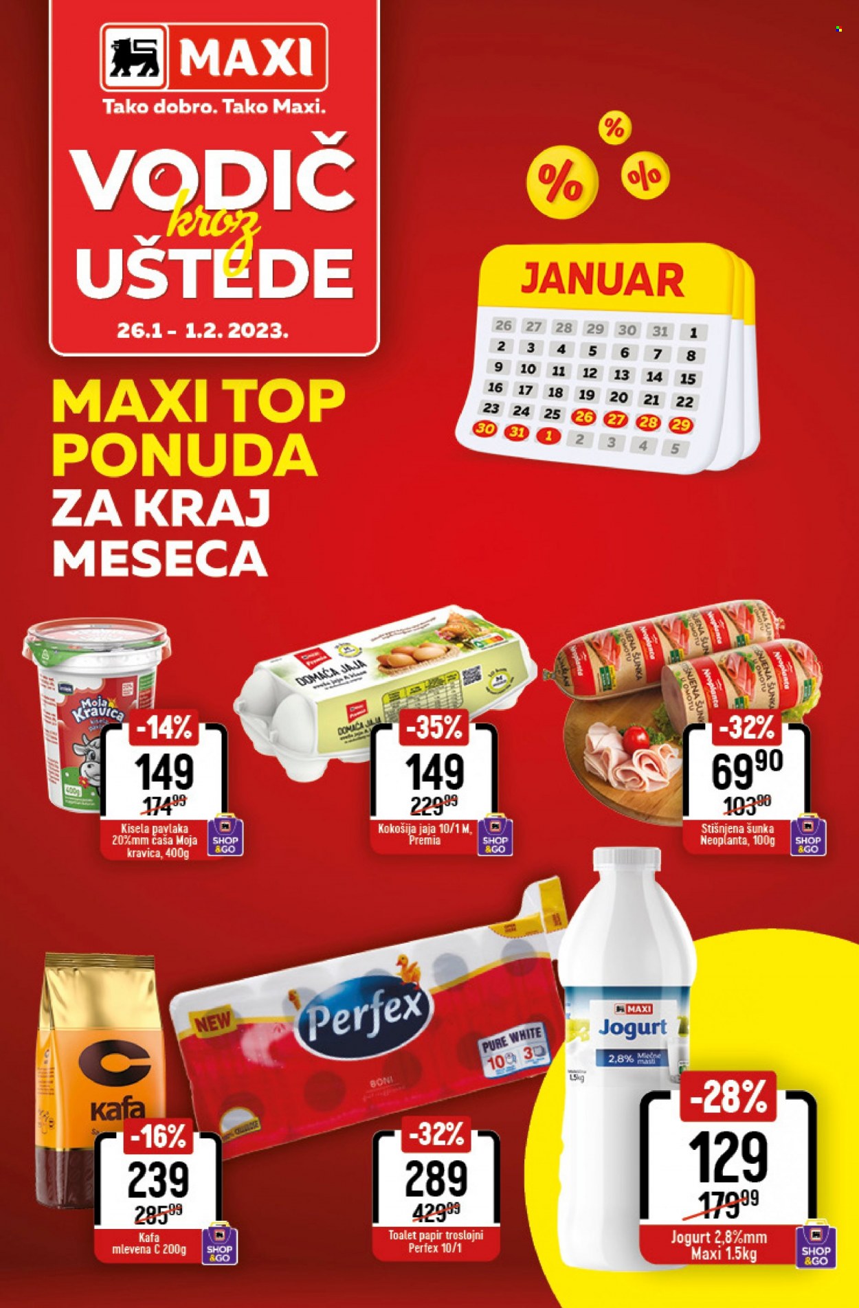 Maxi katalog - 26.01.2023 - 01.02.2023. Stranica 1