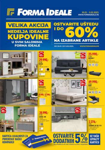 Forma Ideale katalog - 30.01.2023 - 05.02.2023.
