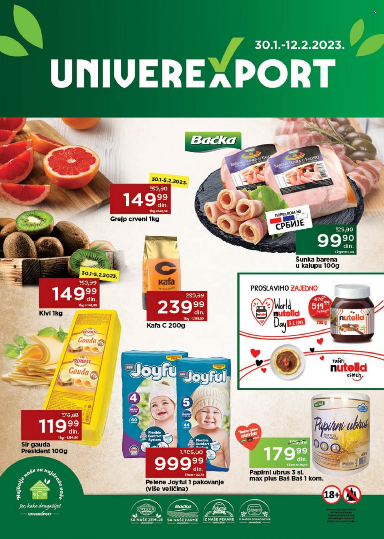 Univerexport katalog - 30.01.2023 - 12.02.2023. Stranica 1