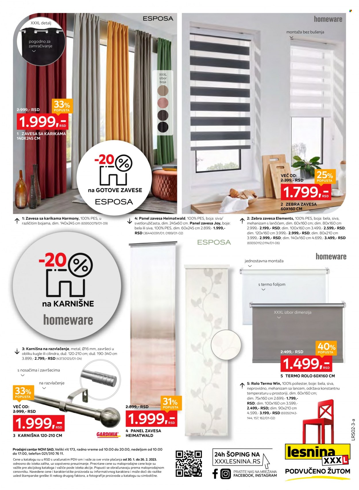 Lesnina XXXL katalog - 30.01.2023 - 26.02.2023. Stranica 24