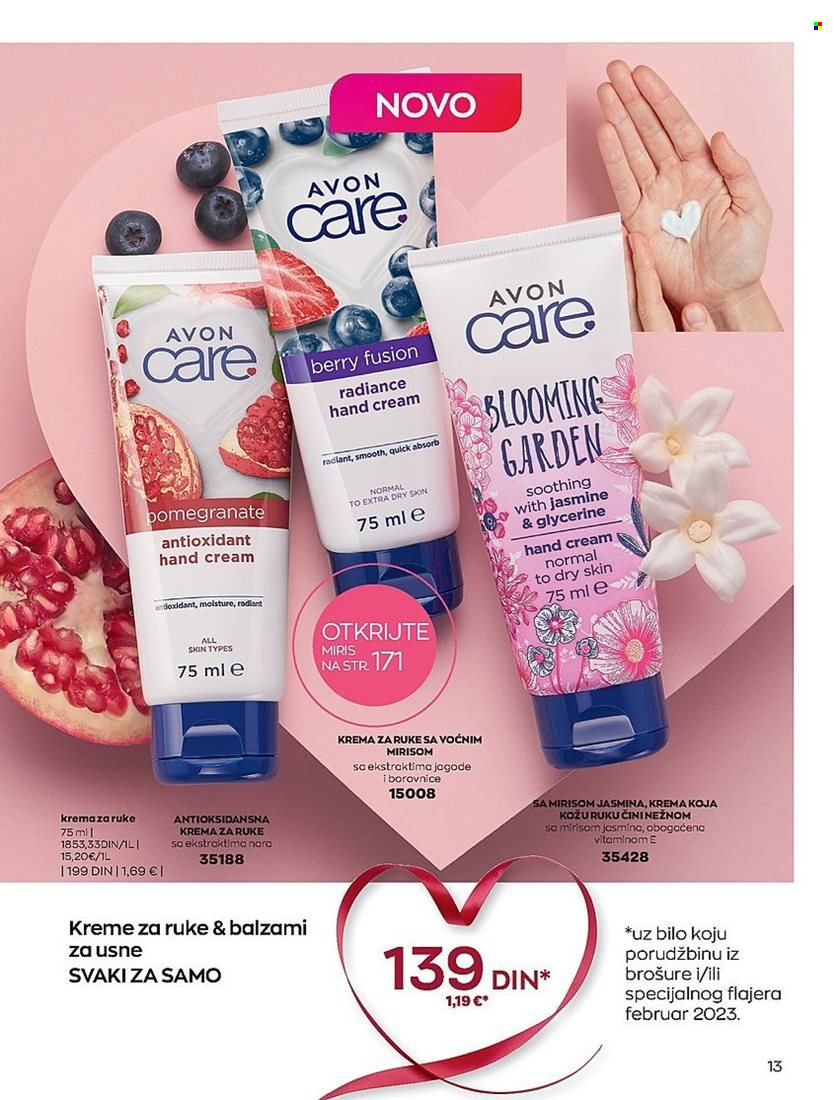 Avon katalog - 01.02.2023 - 28.02.2023. Stranica 13