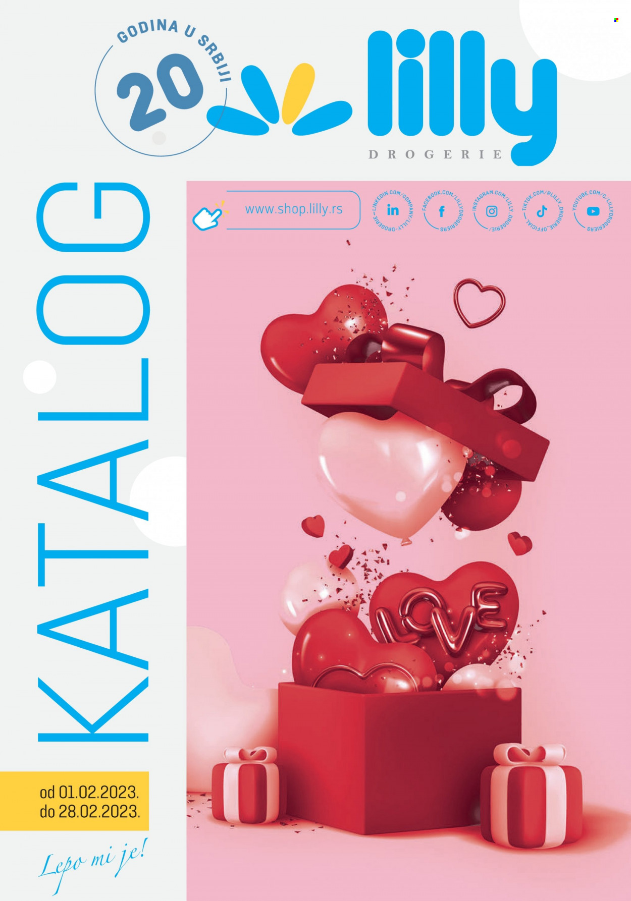 Lilly Drogerie katalog - 01.02.2023 - 28.02.2023. Stranica 1