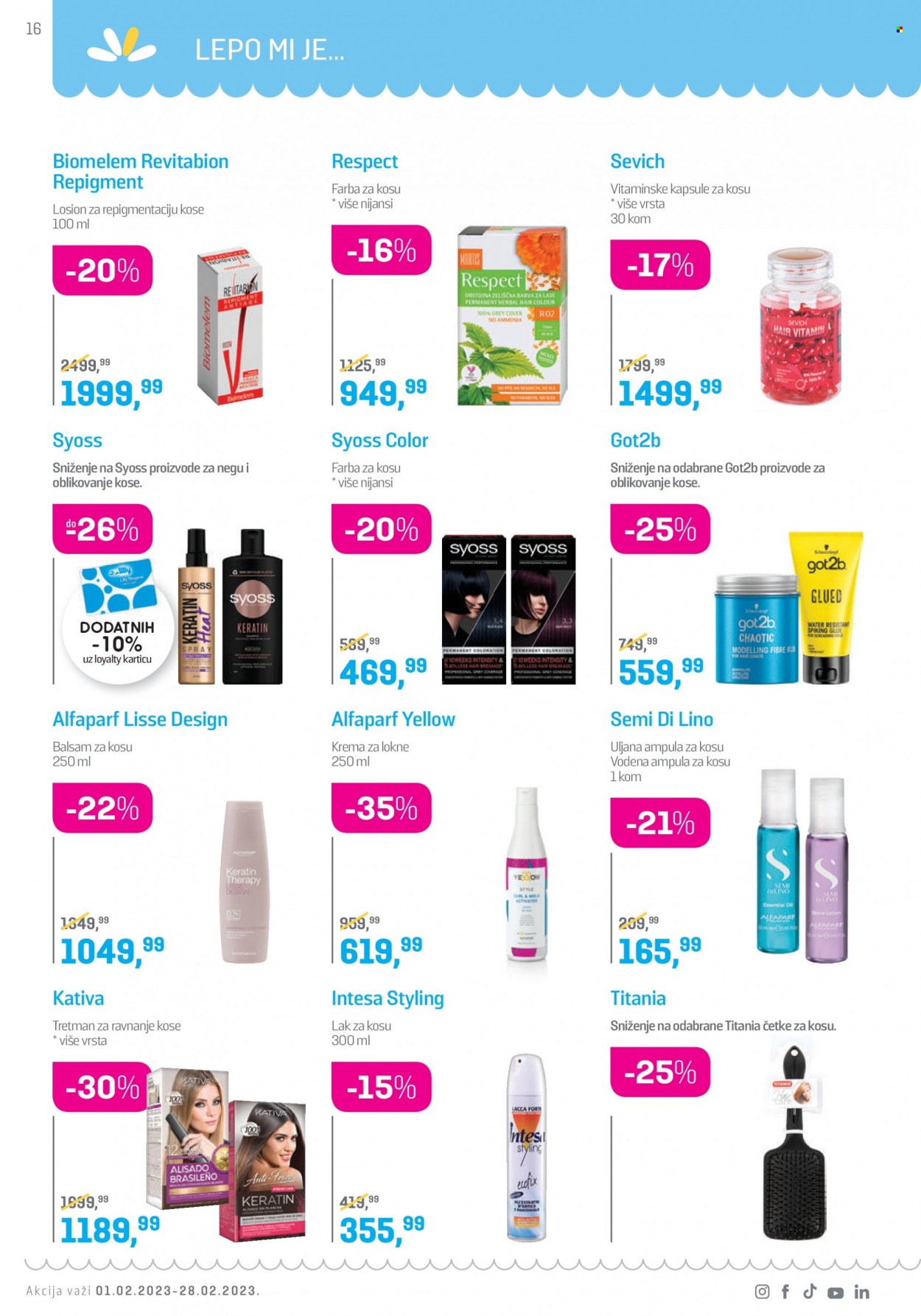 Lilly Drogerie katalog - 01.02.2023 - 28.02.2023. Stranica 16