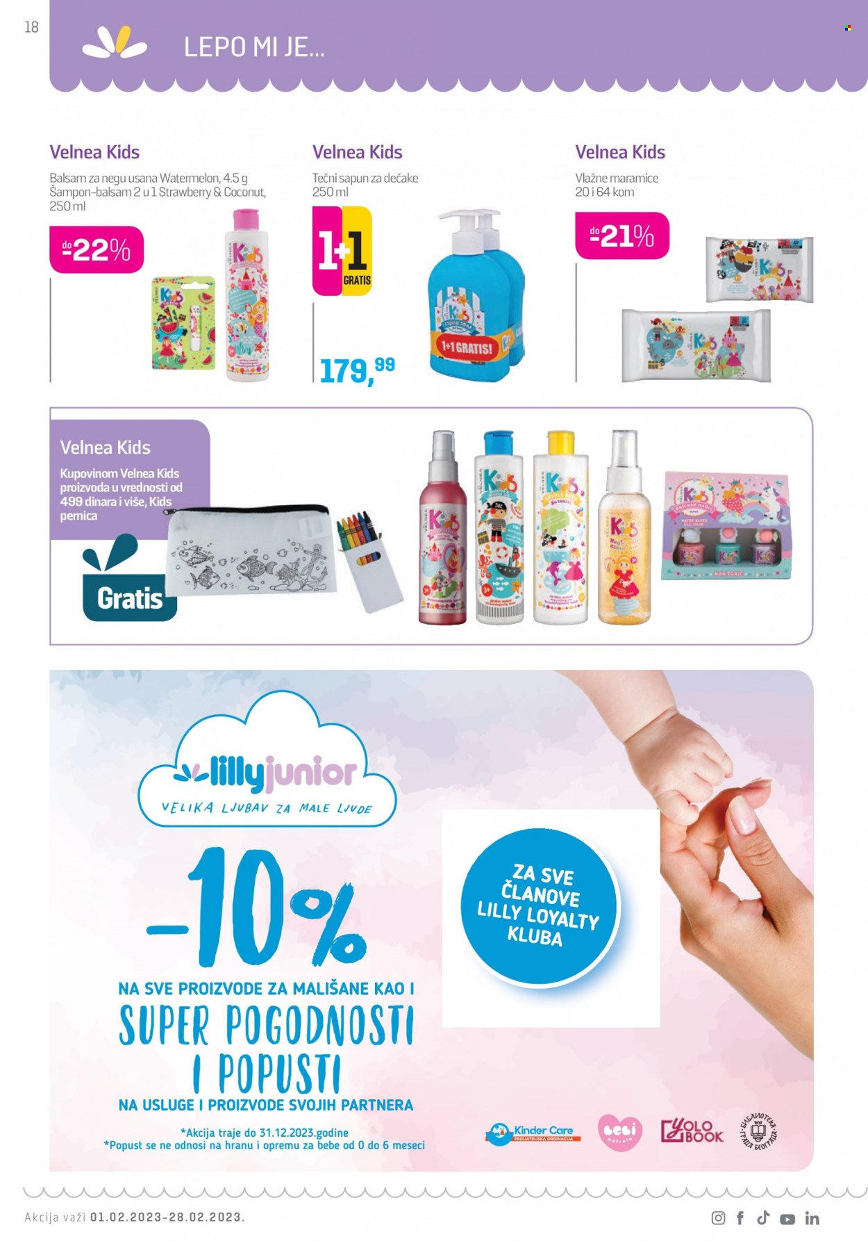 Lilly Drogerie katalog - 01.02.2023 - 28.02.2023. Stranica 18