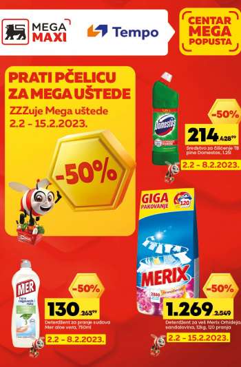 Mega Maxi katalog - 02.02.2023 - 15.02.2023.
