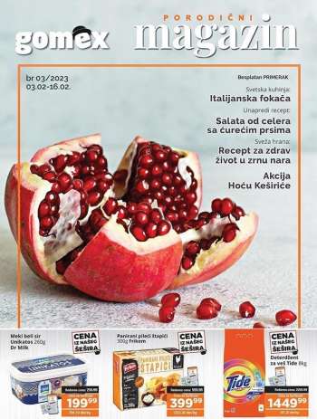 Gomex katalog - 03.02.2023 - 16.02.2023.