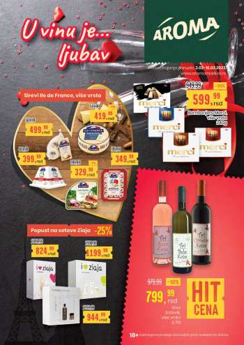 Aroma Market katalog - 03.02.2023 - 16.02.2023.