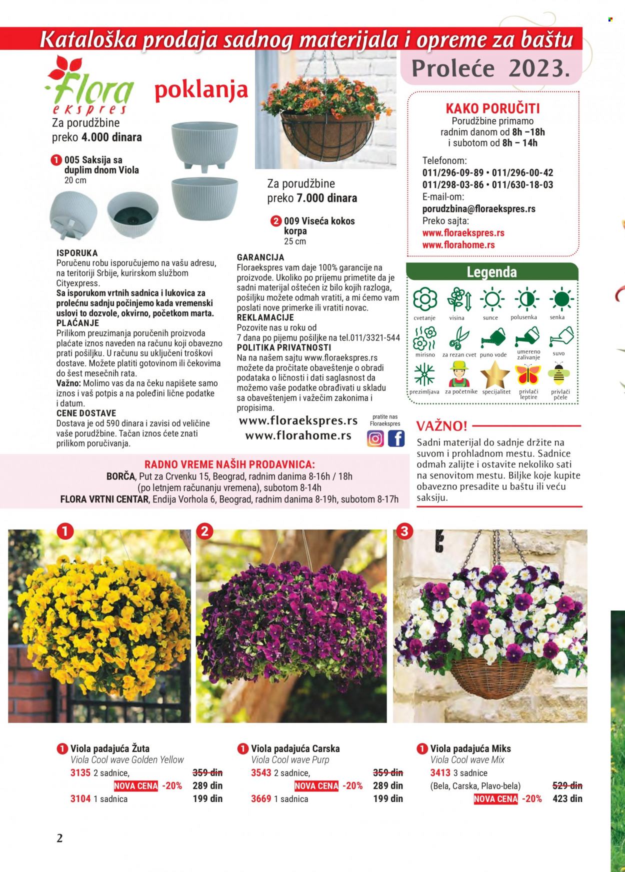 Flora Ekspres katalog. Stranica 2