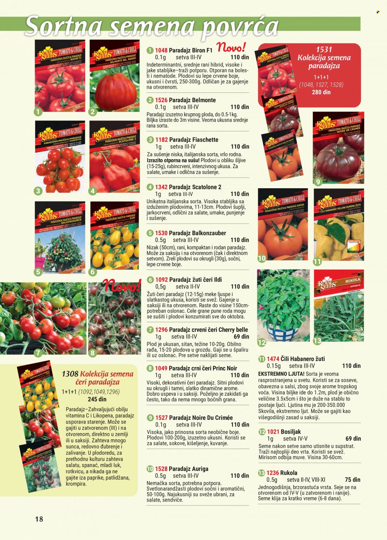 Flora Ekspres katalog. Stranica 18