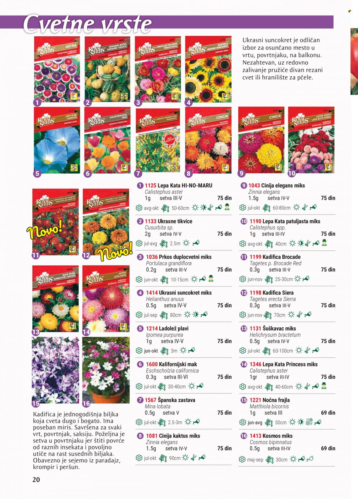 Flora Ekspres katalog. Stranica 20
