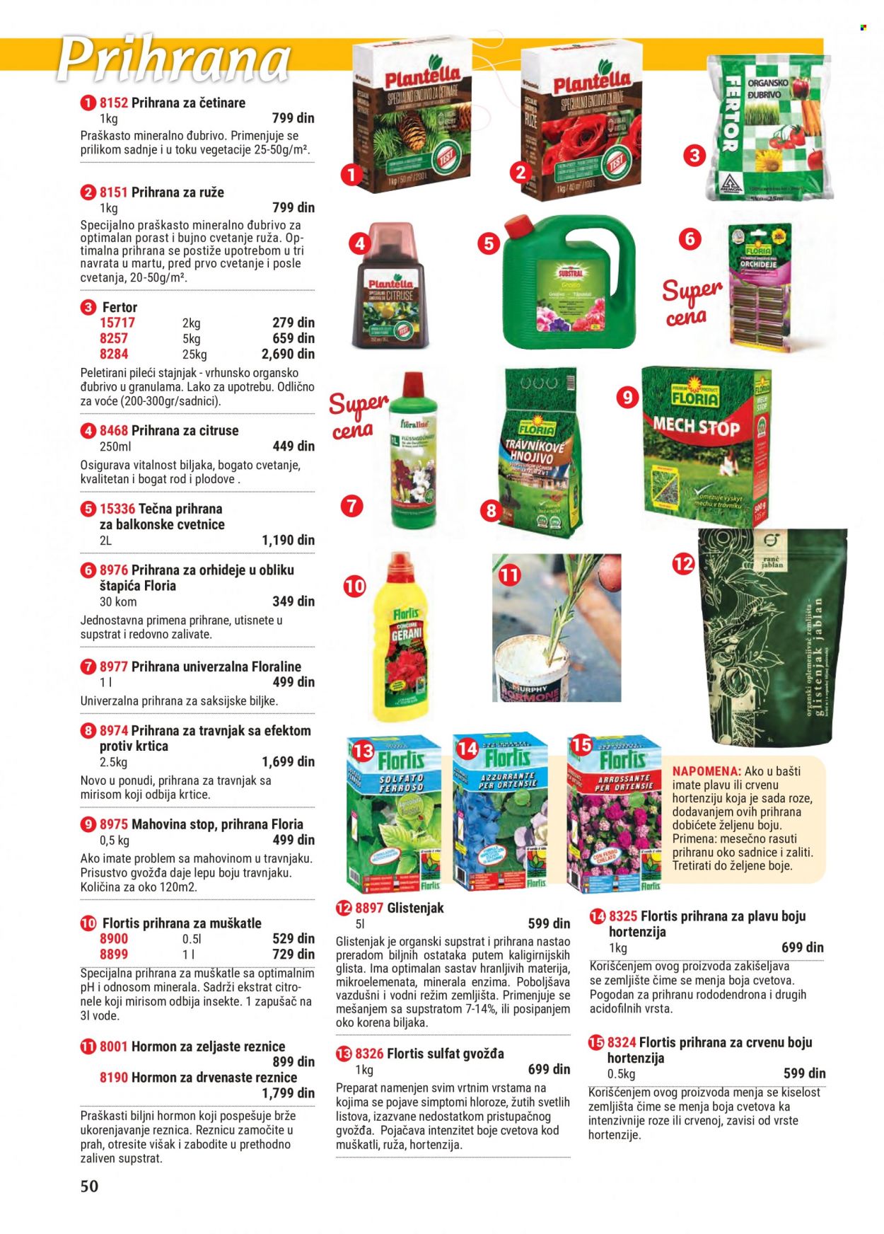 Flora Ekspres katalog. Stranica 50