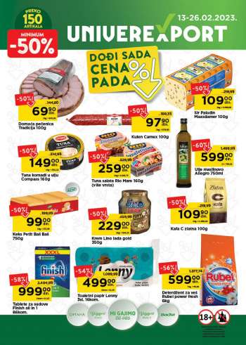 Univerexport katalog - 13.02.2023 - 26.02.2023.