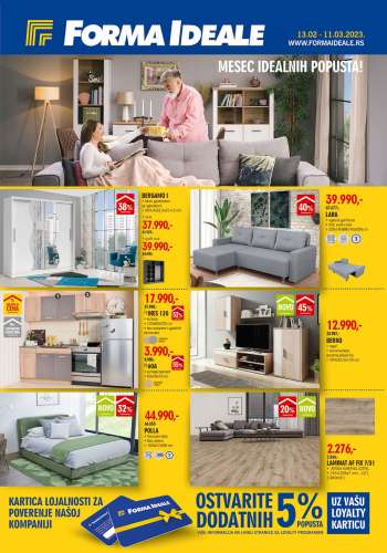 Forma Ideale katalog - 13.02.2023 - 11.03.2023.