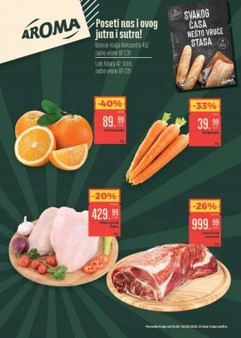 Aroma Market katalog - 16.02.2023 - 22.02.2023.