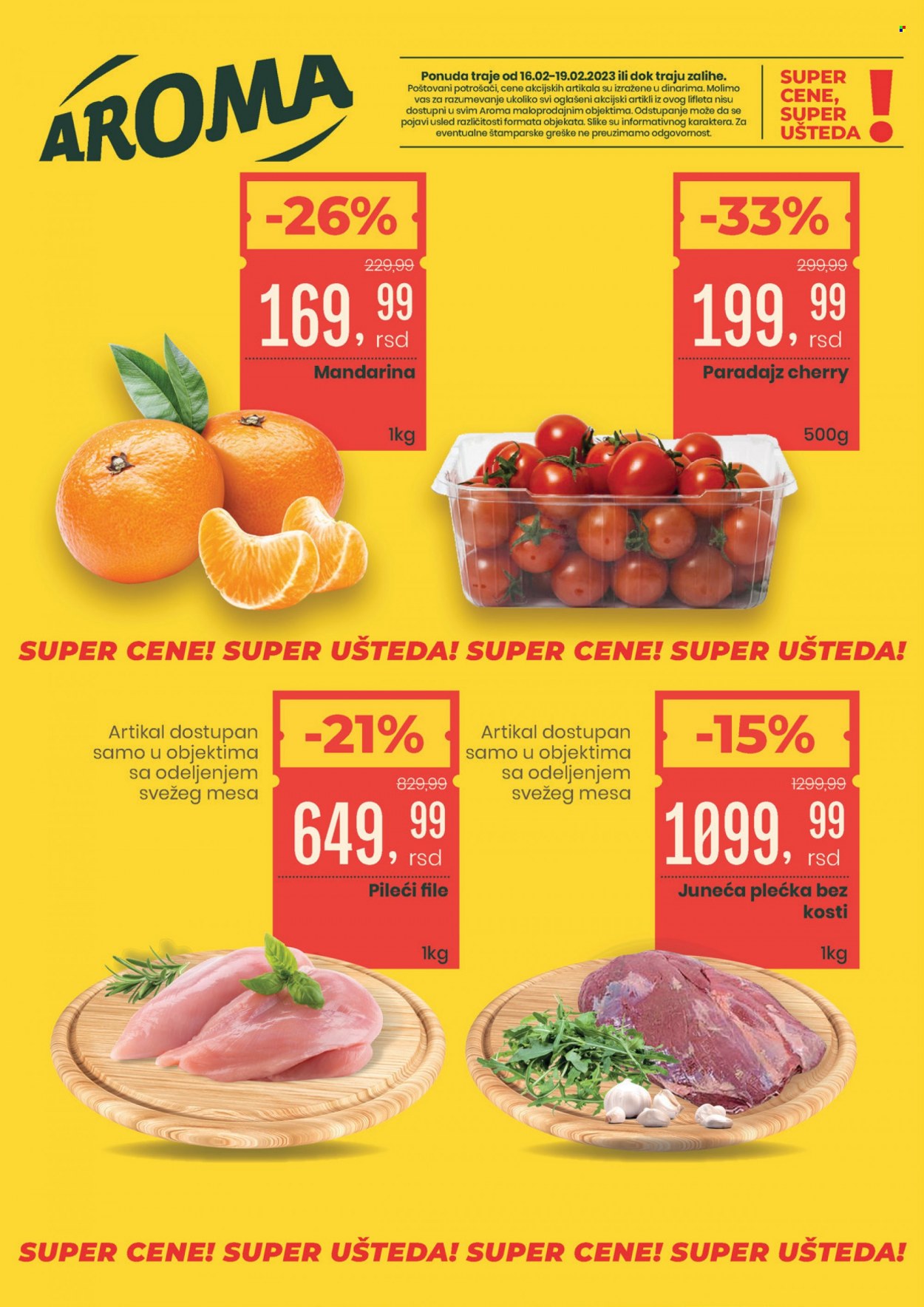 Aroma Market katalog - 16.02.2023 - 19.02.2023. Stranica 1