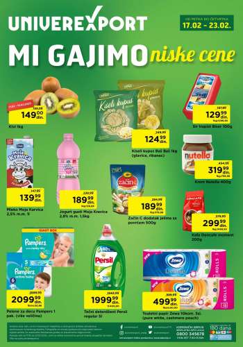 Univerexport katalog - 17.02.2023 - 23.02.2023.
