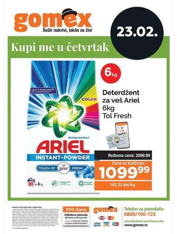 Gomex katalog - 23.02.2023 - 23.02.2023.