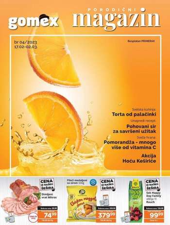 Gomex katalog - 17.02.2023 - 02.03.2023.