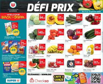 Catalogue Super U - 08/01/2025 - 12/01/2025.