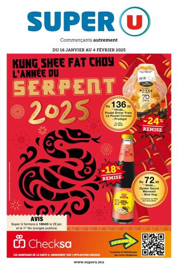 Catalogue Super U - 16/01/2025 - 04/02/2025.