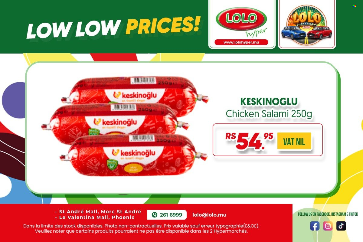 LOLO Hyper catalogue. Page 1