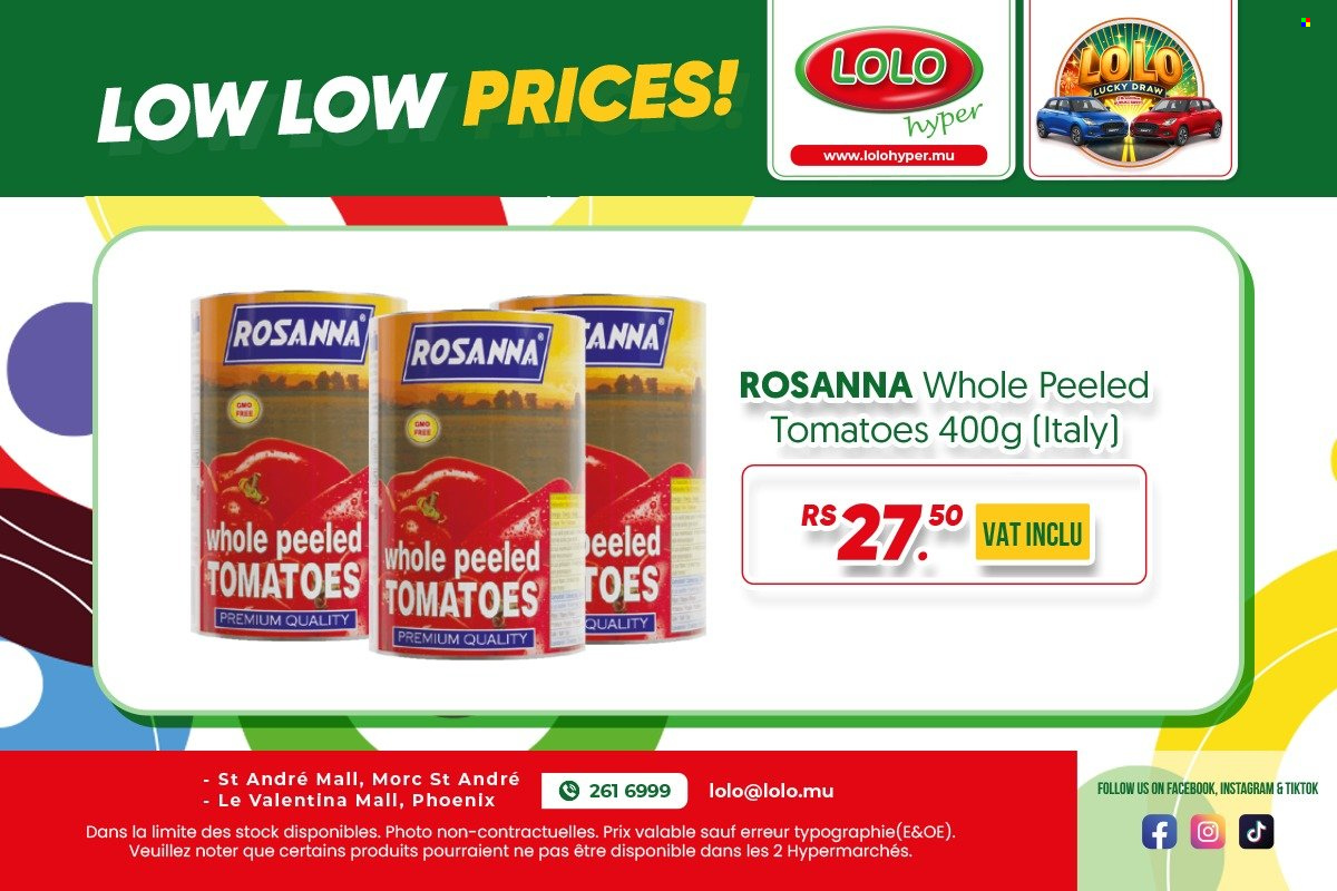LOLO Hyper catalogue. Page 2