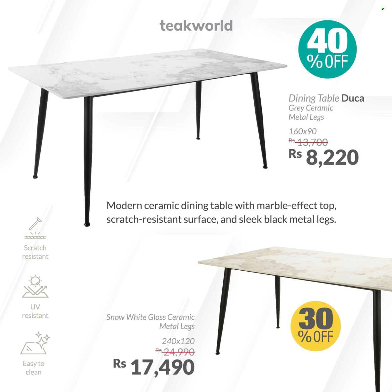 Teak World catalogue. Page 2