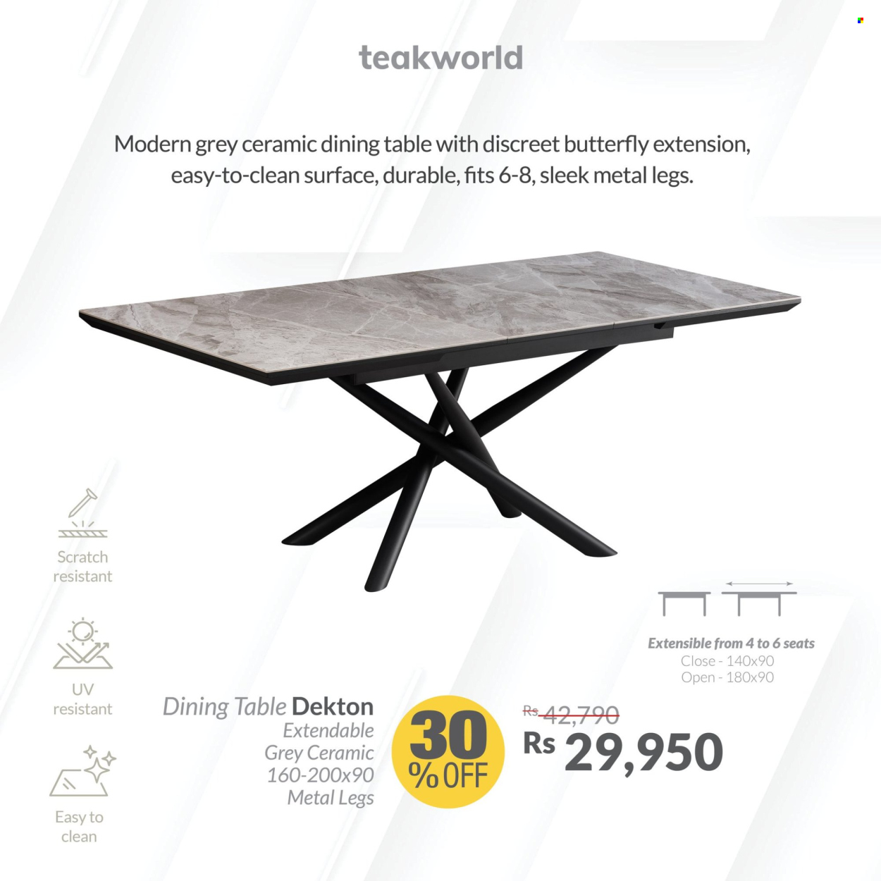 Teak World catalogue. Page 4