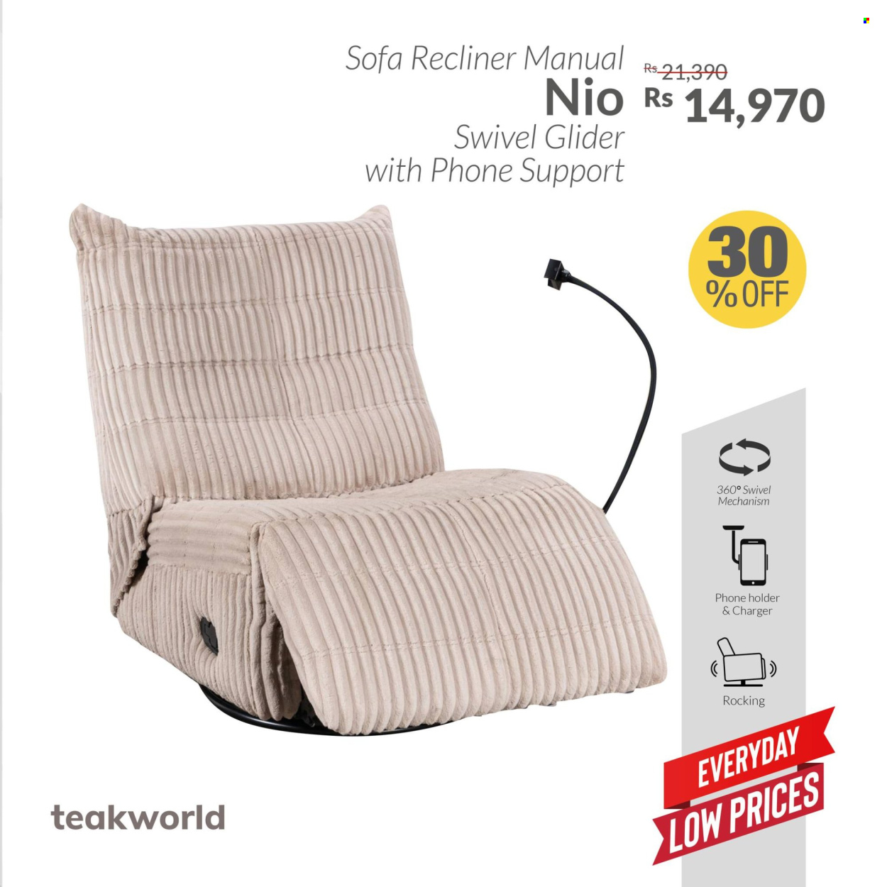 Teak World catalogue. Page 1