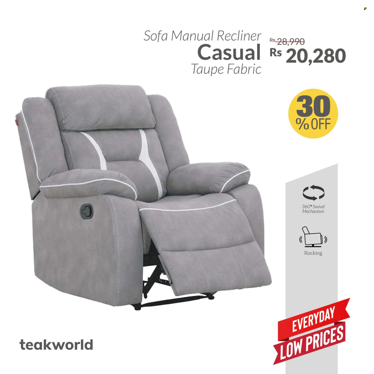 Teak World catalogue. Page 3