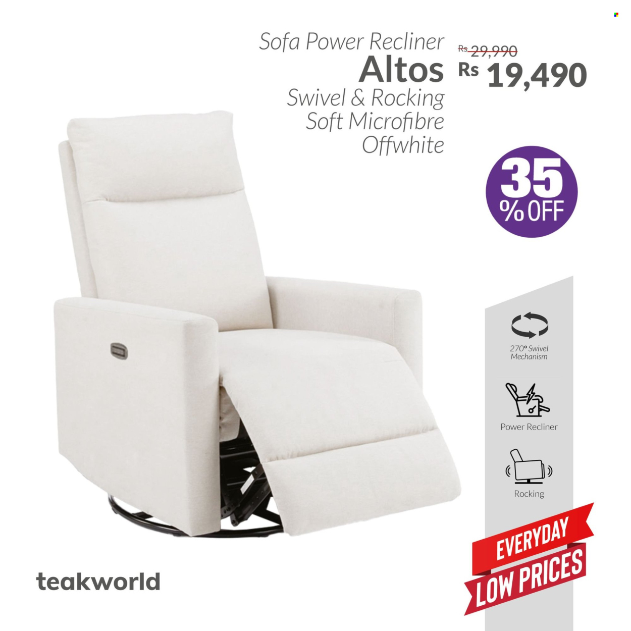 Teak World catalogue. Page 4