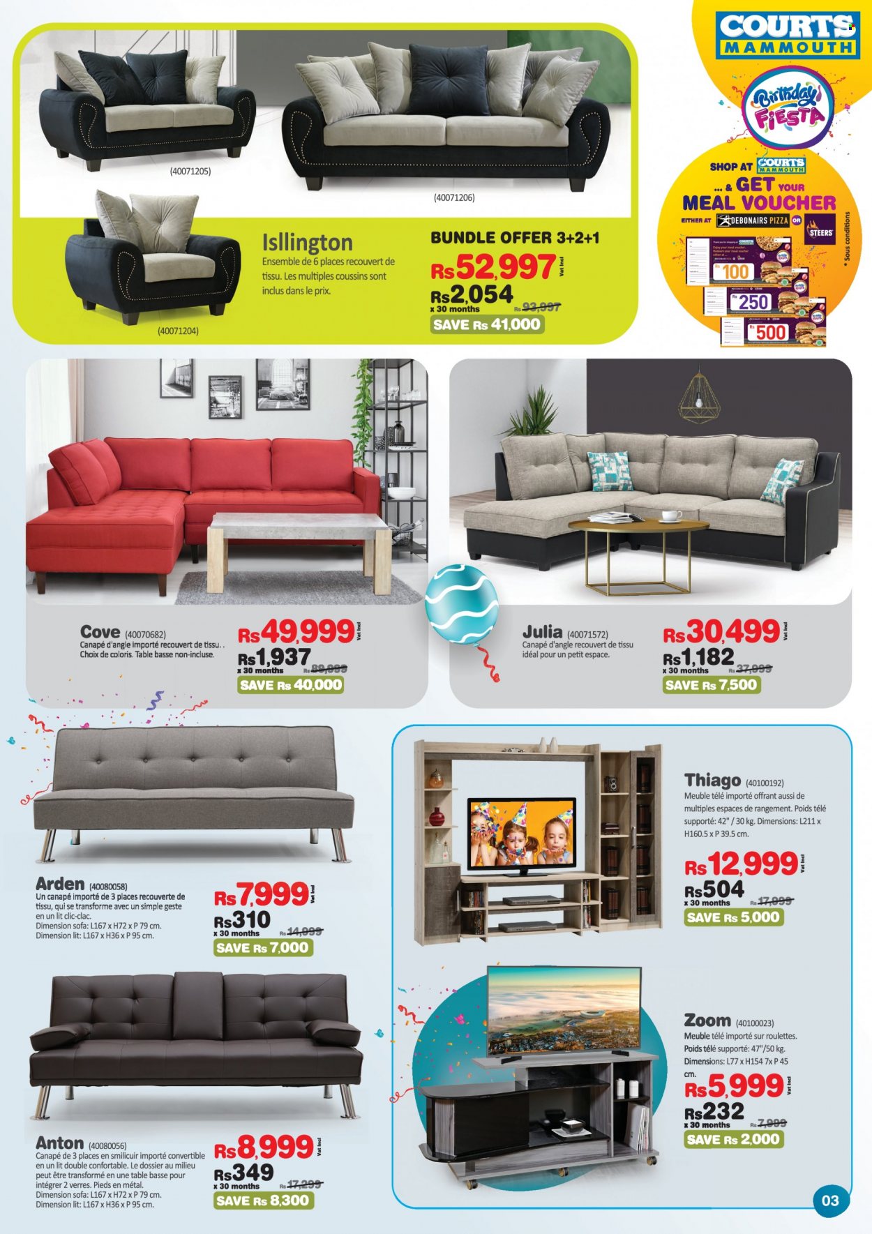 Courts Mammouth catalogue - 1.08.2022 - 8.09.2022. Page 3