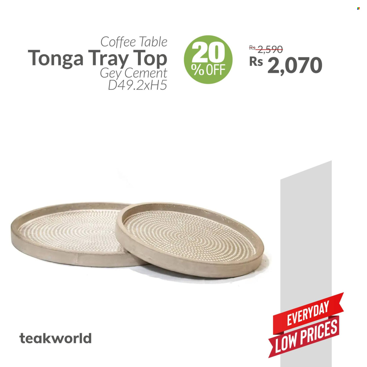 Teak World catalogue. Page 3