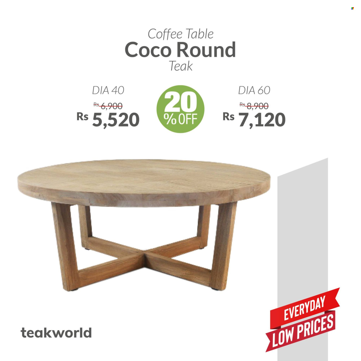Teak World catalogue. Page 6