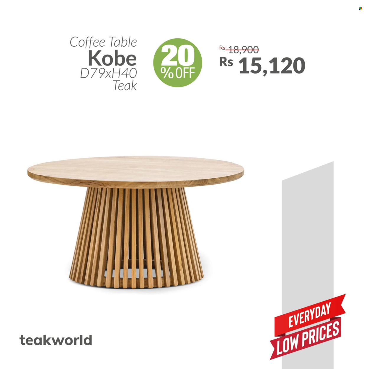 Teak World catalogue. Page 7