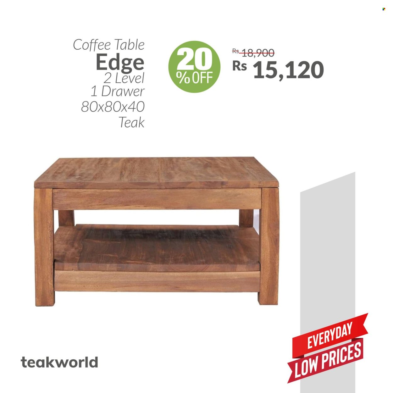Teak World catalogue. Page 9