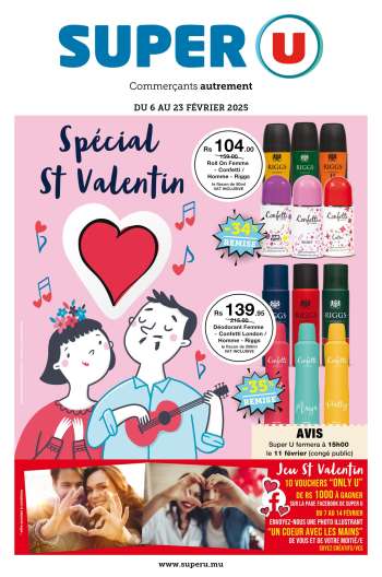 Super U Catalogue - 6.02.2025 - 23.02.2025.