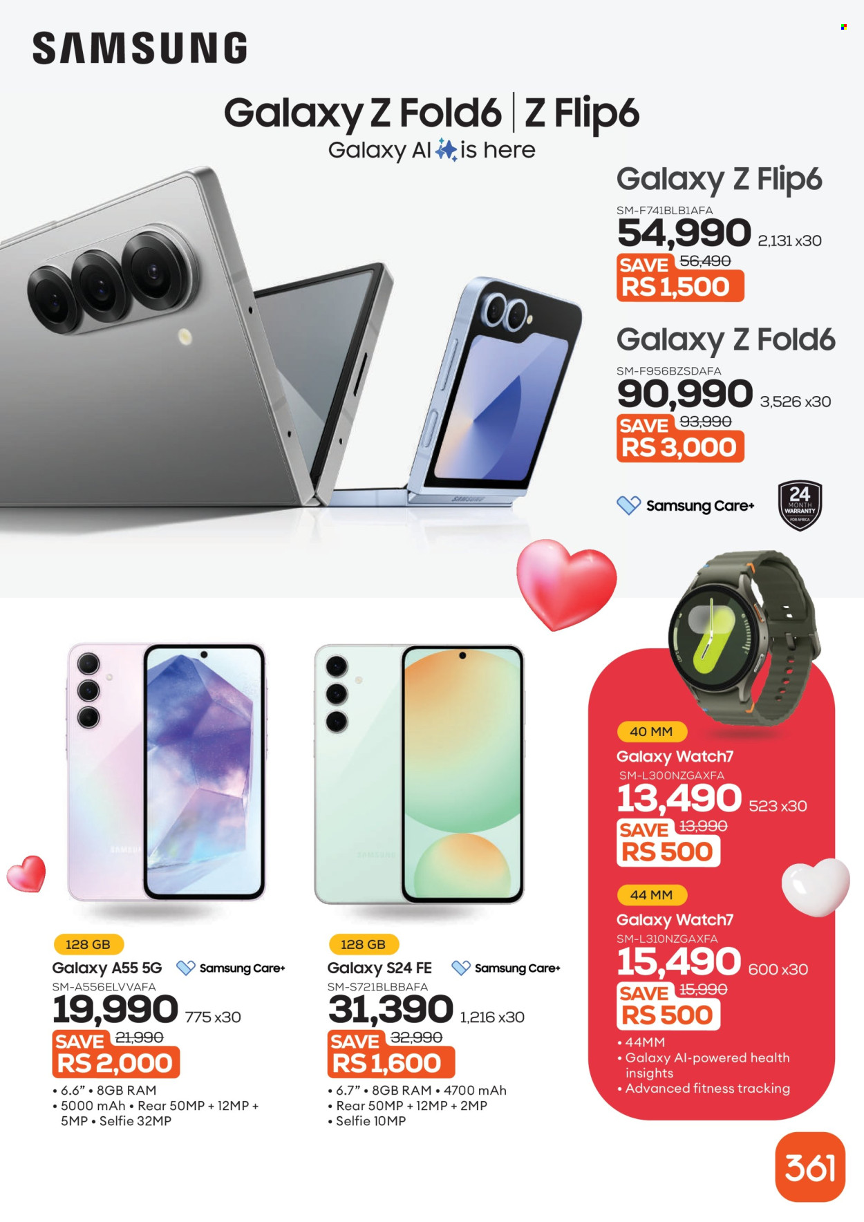 361 catalogue. Page 3