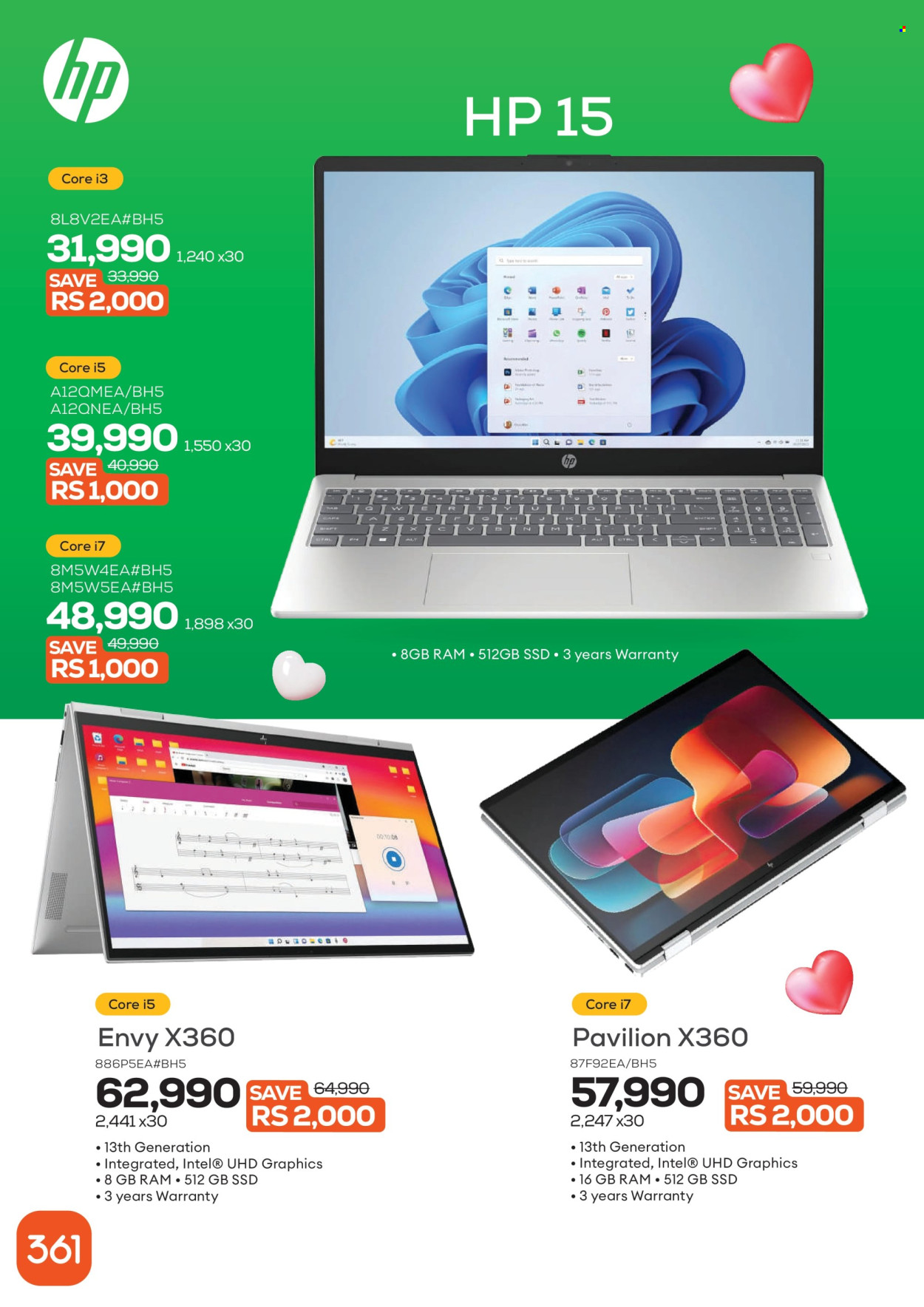 361 catalogue. Page 10