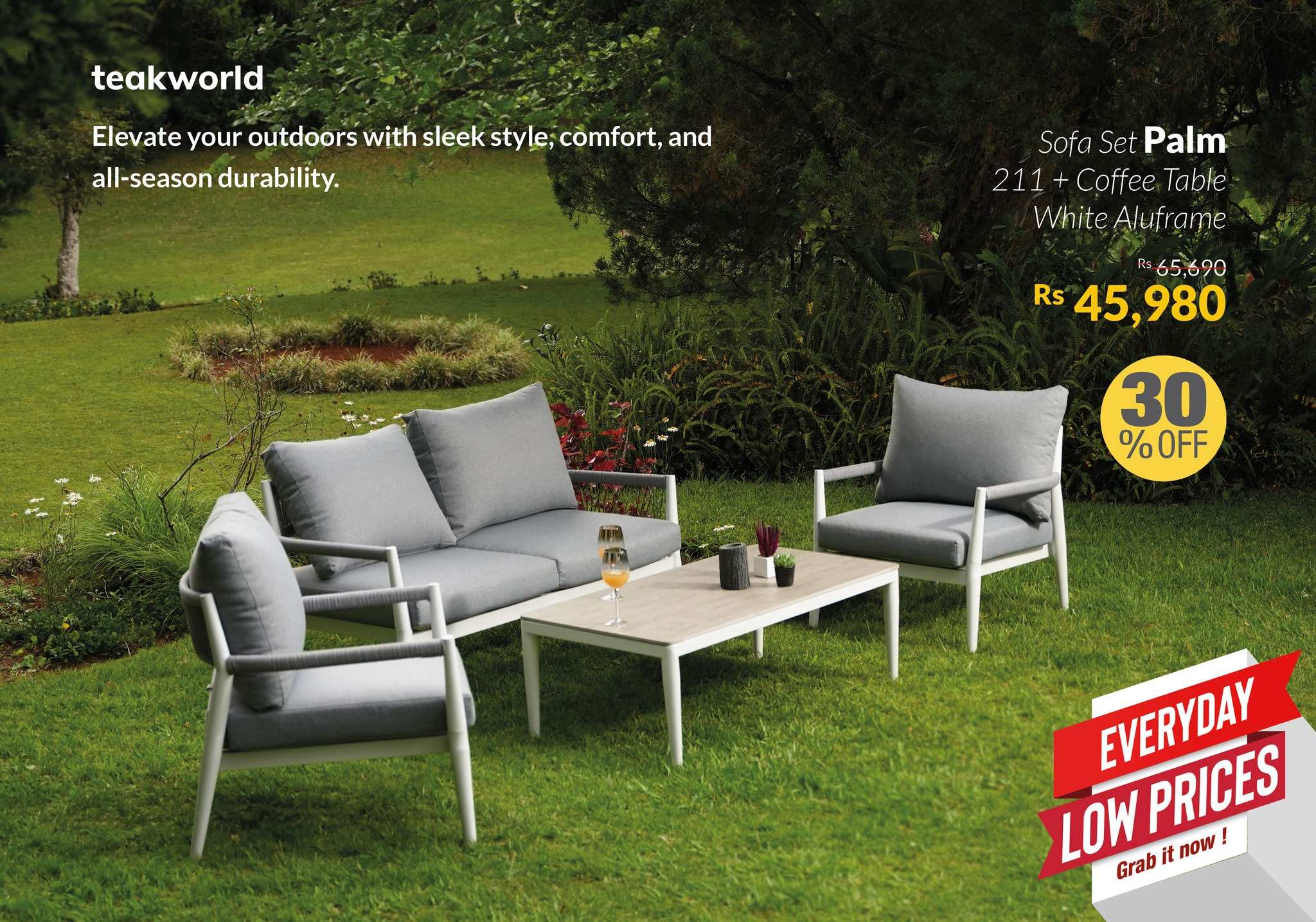 Teak World catalogue. Page 9